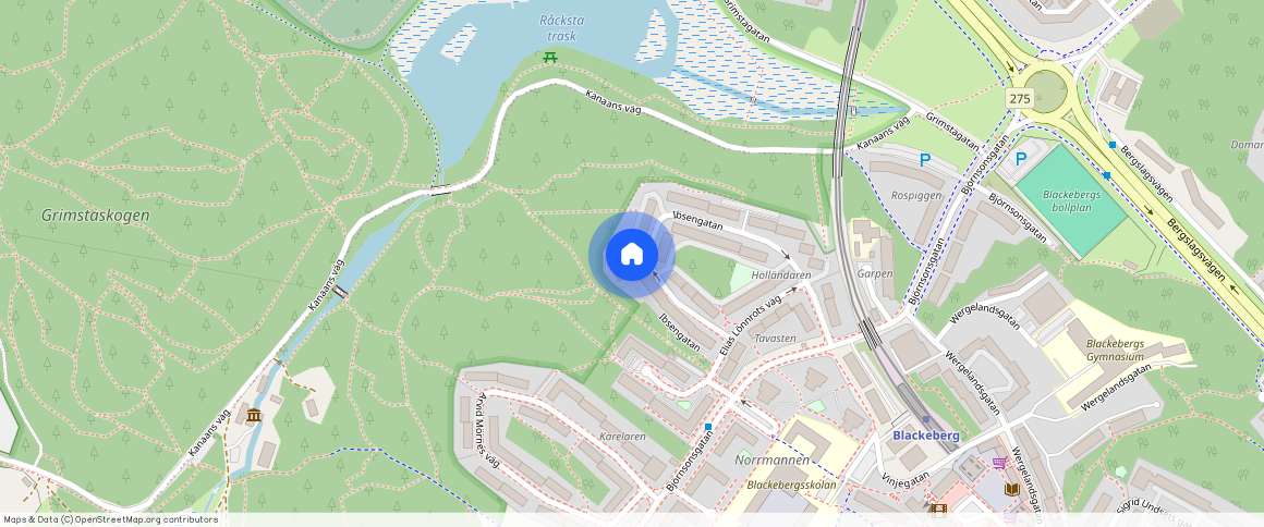 Ibsengatan **, Blackeberg