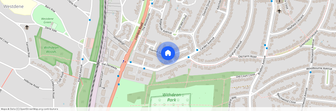 Overhill Gardens, Patcham, Brighton, BN1