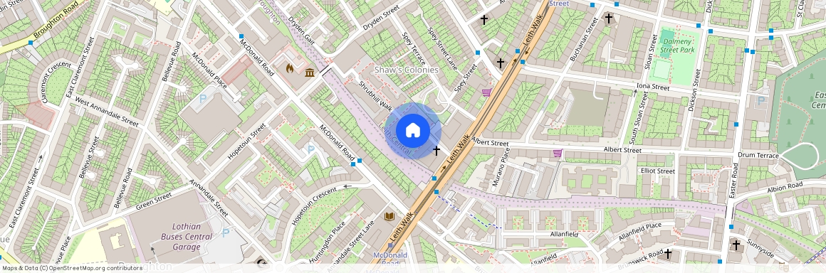 Leith Walk, Shrubhill Walk, Edinburgh