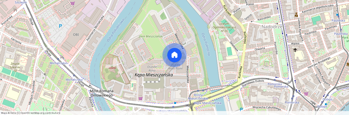 ul. Mieszczańska, Nadodrze, Śródmieście, Wrocław, dolnośląskie