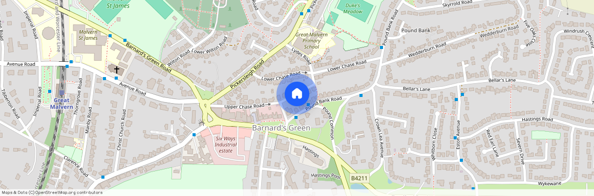 Etonhurstupper Chase Roadmalvern, WR14