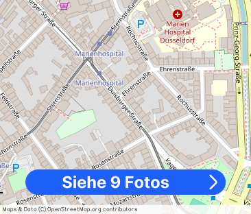 Möblierte Zwei-Raum-Wohnung mit Balkon im Herzen Pempelforts - Foto 1