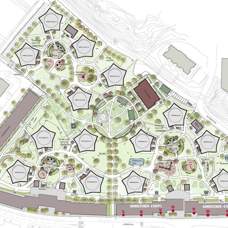 Lergöksgatan, Västra Frölunda - Photo 1