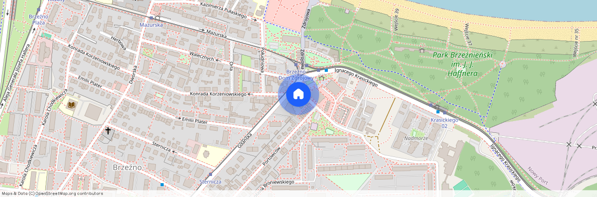ul. Konstantego Ildefonsa Gałczyńskiego, Brzeźno, Gdańsk, pomorskie