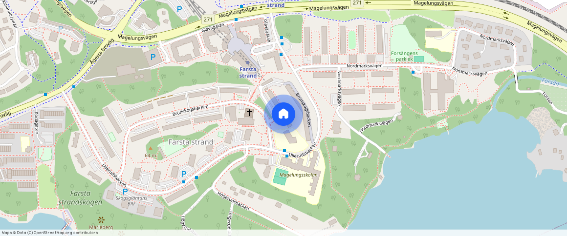 Brunskogsbacken **, Farsta Strand