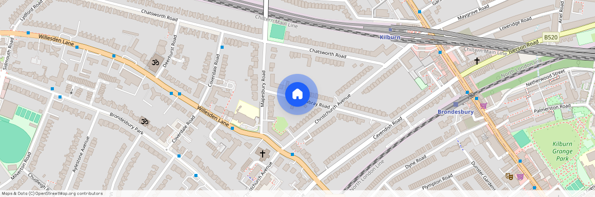 Mowbray Road, The Mapebury, NW6, London