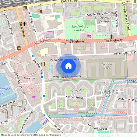 Saffron Wharf, Merino Gardens, E1W