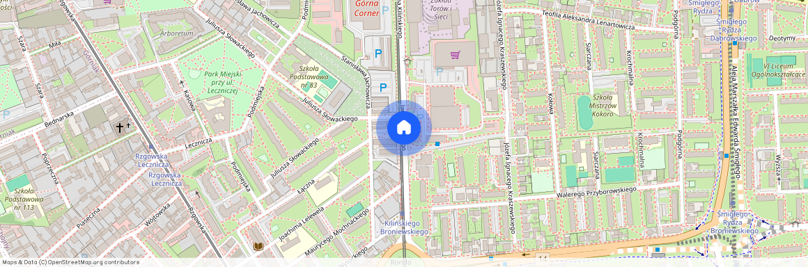 ul. Jana Kilińskiego, Centrum, Śródmieście, Łódź, łódzkie