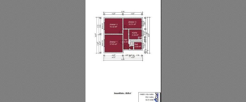 Traumhafte 3-Zimmer-Wohnung mit Balkon - Foto 1