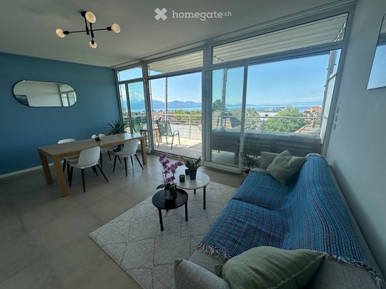 Appartement 3.5 pièces meublé avec vue lac - Lausanne - Foto 1