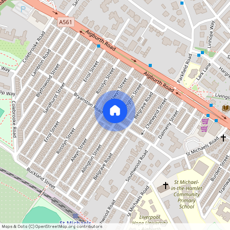 Bryanston Road, Aigburth, Liverpool, Merseyside, L17