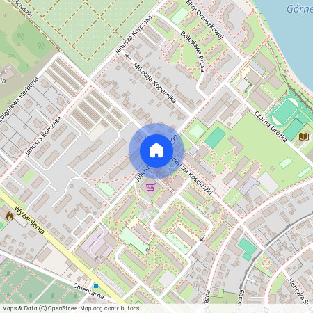 ul. Juliusza Słowackiego, Strzelce Krajeńskie, Strzelce Krajeńskie, strzelecko-drezdenecki, lubuskie