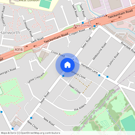 Swan Road, Hanworth, Feltham, TW13