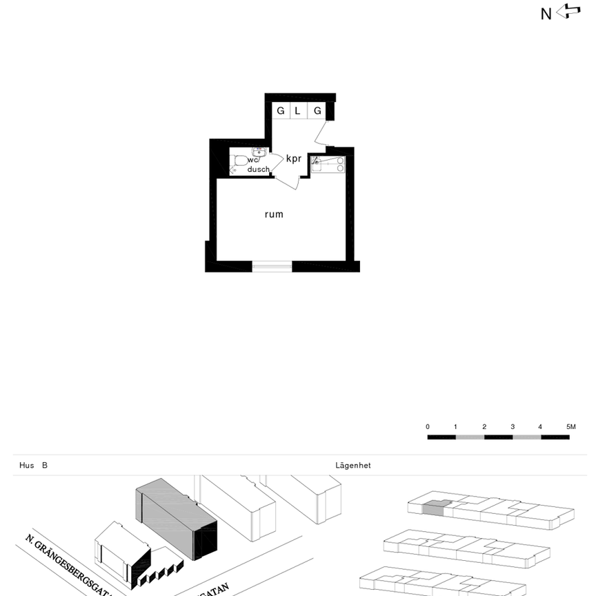 Lönngatan 64 B, Lönngården - Photo 2