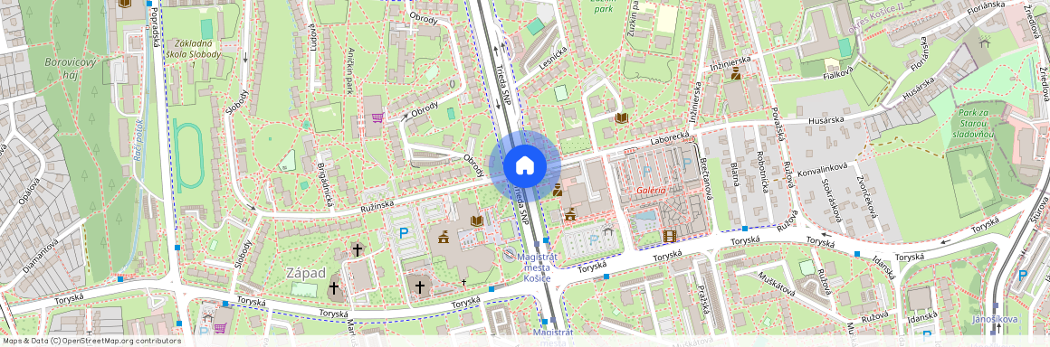Trieda SNP, Košice - Západ