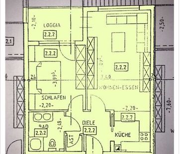 Gemütliche Zwei-Raum-Wohnung mit sonnigem Balkon und Einbauküche - Foto 6