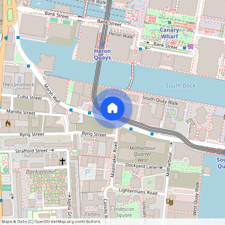 Consort Place, Admirals Way, London