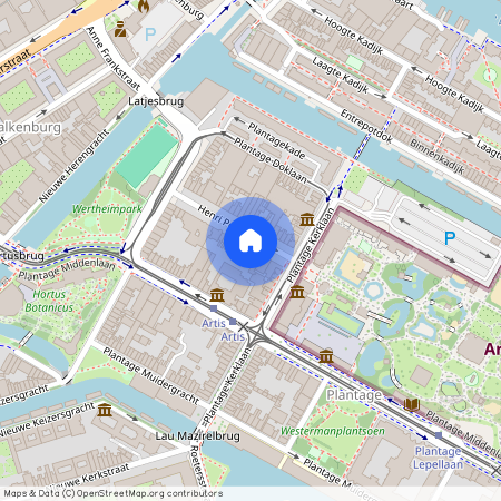 Henri Polaklaan 32-2, Plantage, 1018CT, Amsterdam