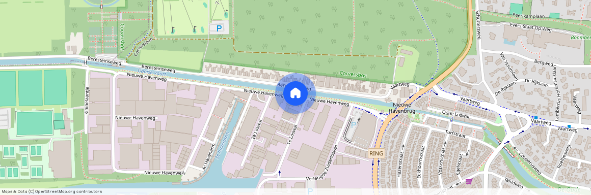 Havenkwartier, 1216 BH, Nieuwe Havenweg, Hilversum