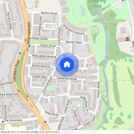 Deblin Drive, Uxbridge, Greater London, UB10