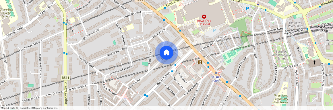 Ornan Rd, London, NW3