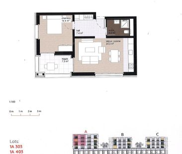 A1-403 - Très beau 2,5 pièces à louer courant avril 2026 - Photo 1