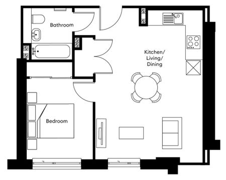 1 Bedroom, Apo at The Holloway - Photo 4