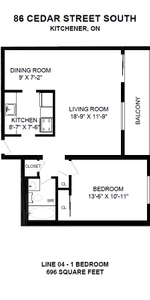 1 Bedroom - Photo 3