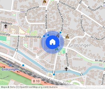 Dachgeschosswohnung in guter Lage von Karlsruhe-Grötzingen zur Miete! - Foto 1