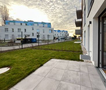 Neubau-Erstbezug: Stilvolle 2-Zimmer-Wohnung mit Garten und moderne... - Photo 4