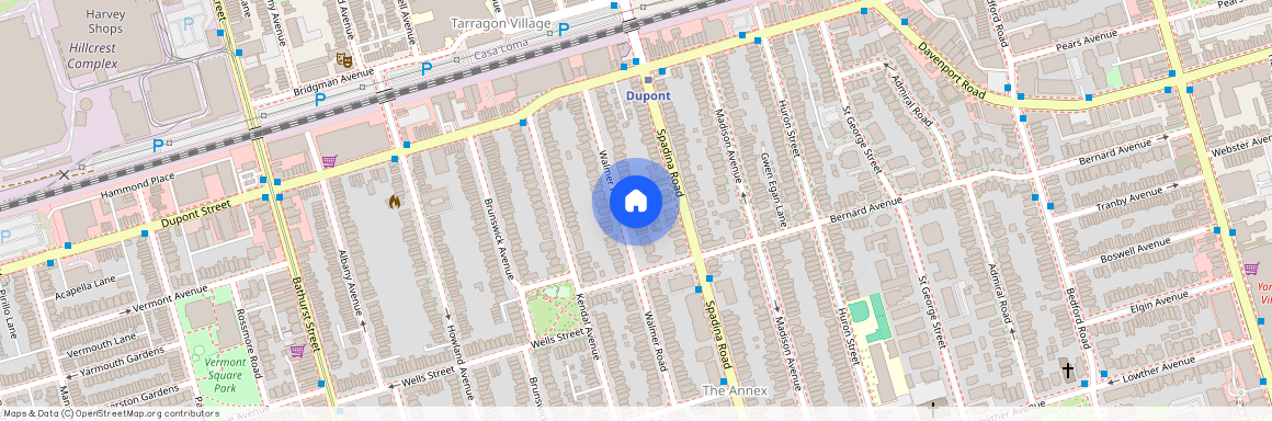 129 Walmer Road Unit# Lower, Toronto