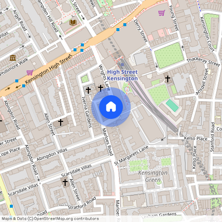 Wrights Lane, W8, London