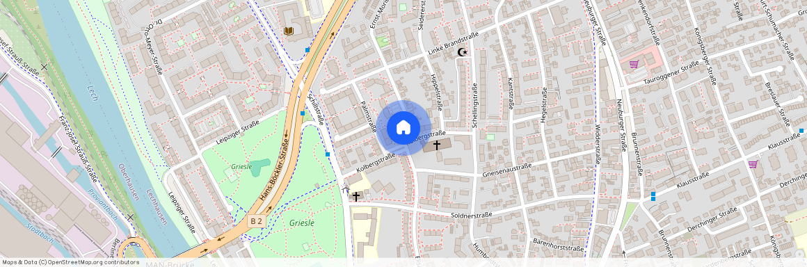 18, Kolbergstraße, 86167, Augsburg