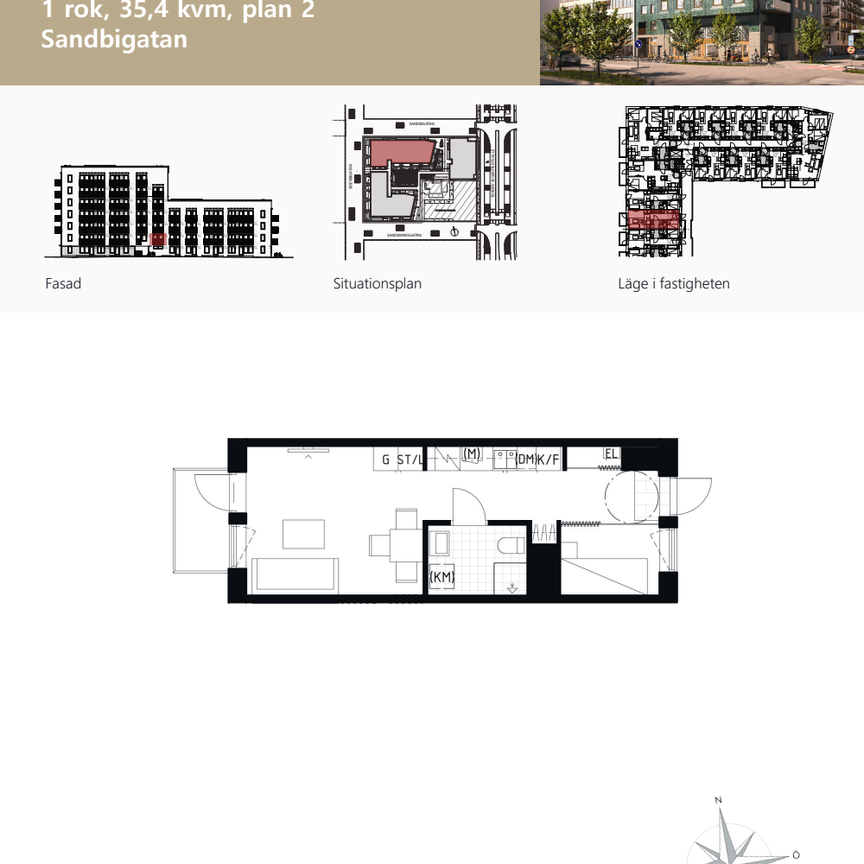 Sandbigatan 32, 75255, Uppsala - Foto 2