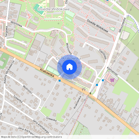 ul. Głogowa, Trzebinia, Trzebinia, chrzanowski, małopolskie