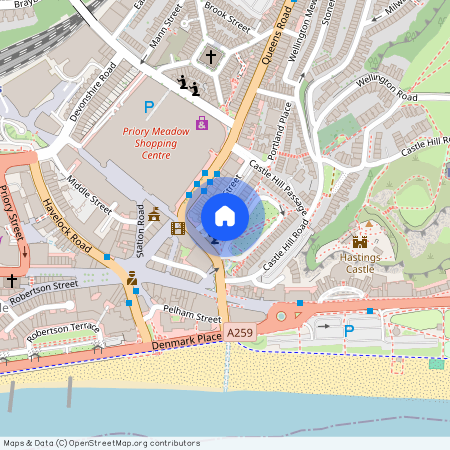Flat 3, 45 Wellington Square, Hastings