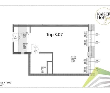 KAISERHOF 2 | Ruhige 1 Zimmer-City-Wohnung mit Küche in Bestlage - Foto 6