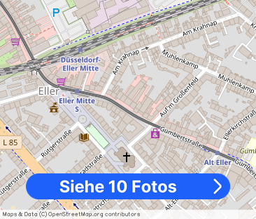 Düsseldorf-Eller: Großzügige 2-Zimmer-Dachgeschoss-Wohnung! - Foto 1