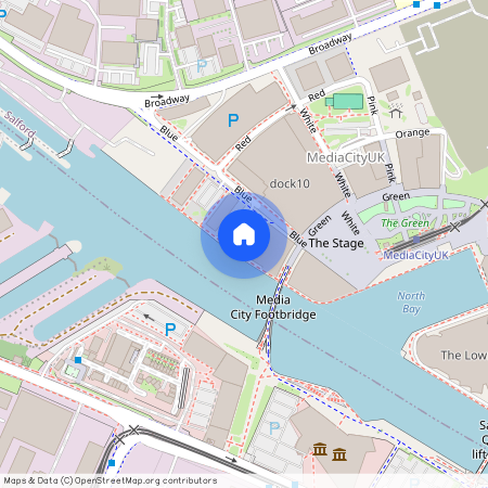 The Heart, Blue, Media City Uk, M50