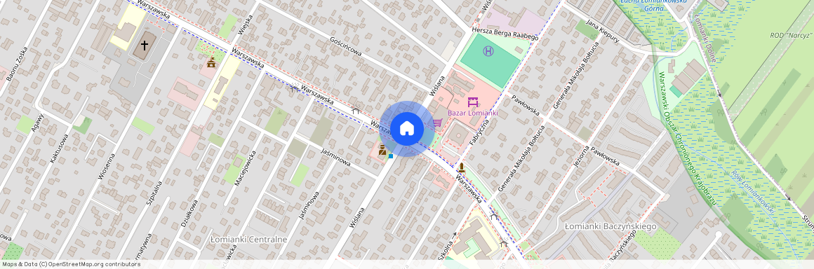 ul. Wiślana, Łomianki, Łomianki, warszawski zachodni, mazowieckie, Łomianki Dolne