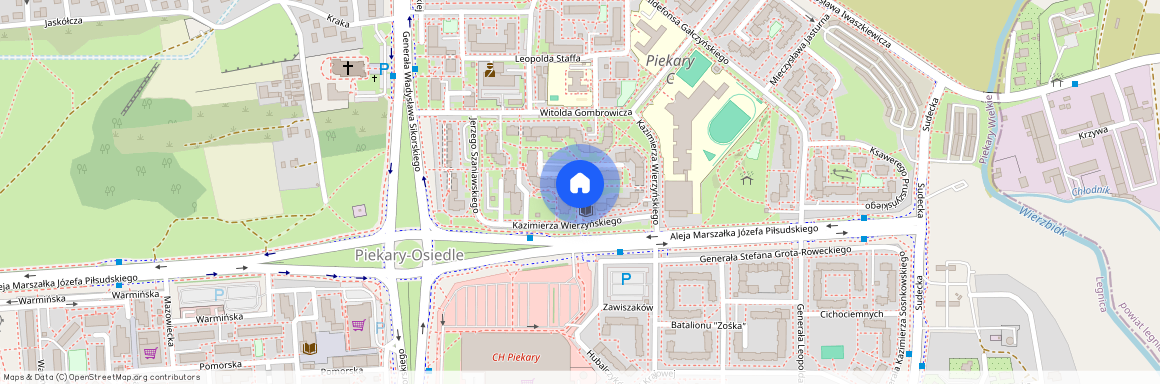 ul. Poli Gojawiczyńskiej, Legnica, dolnośląskie