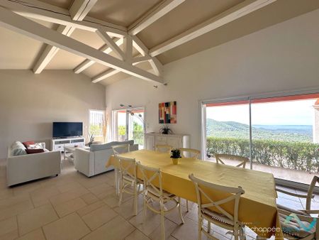 Villa climatisée pour 8 personnes avec piscine chauffée et vue mer panoramique à La Londe-les-Maures - Photo 5