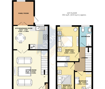 3 bedroom terraced house to rent - Photo 2