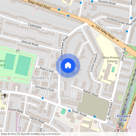 Percy Gardens, London, EN3