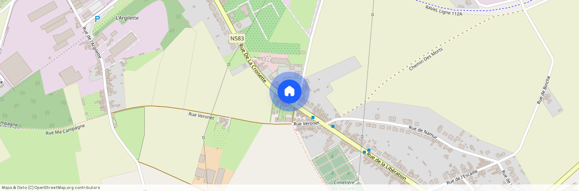 Rue de la Croisette - 1/1 28, 6180 Courcelles