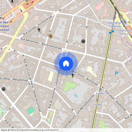 66, Rue de la Source, 66, 1060, Saint-Gilles