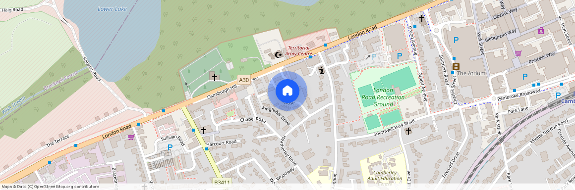 Wey Close, Camberley