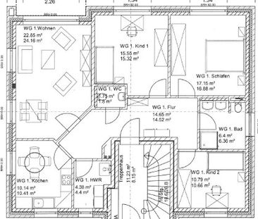 Helle Erdgeschosswohnung in Bockhorn - Foto 1