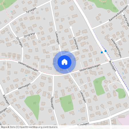 Lokevägen, Saltsjö-Boo