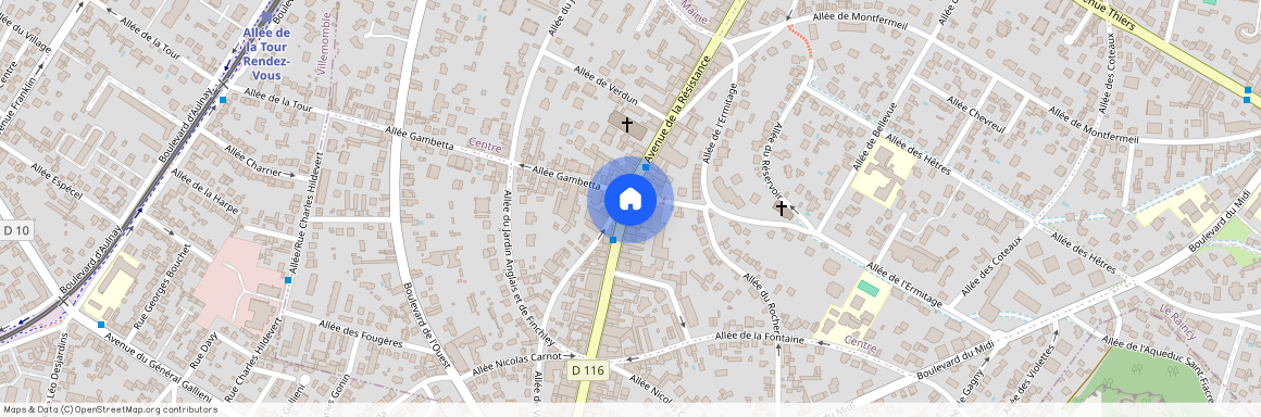 93340, Le Raincy